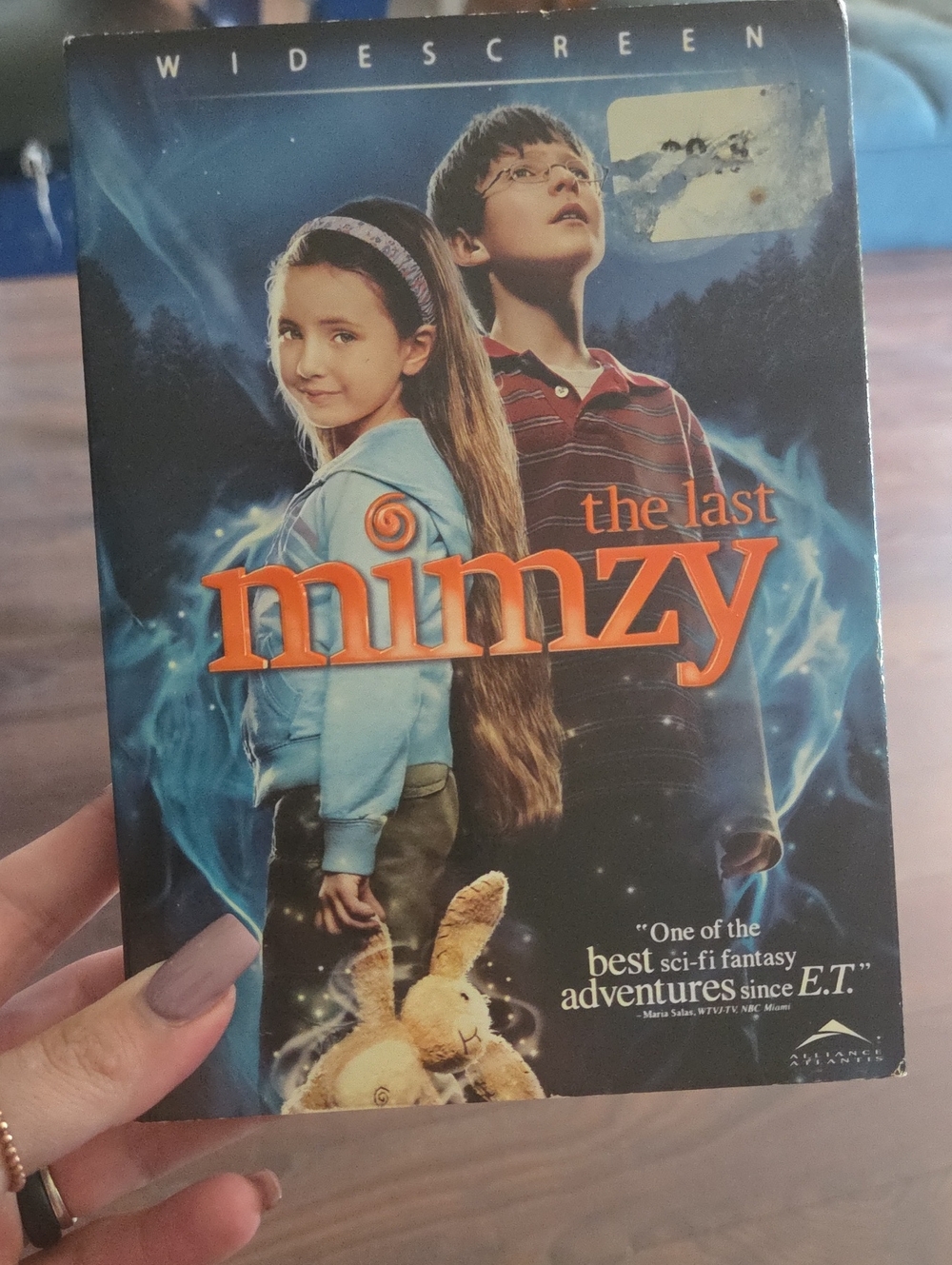 The Last Mimzy Kids Movie DVD - Blue Cover